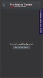 Mobile Screenshot of proaviationtrainers.com